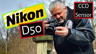 Review Nikon D50 Camera was $1000 now $30 CCD Film Like Sensor NIKKOR 55mm f2.8 Macro Lens Class 236