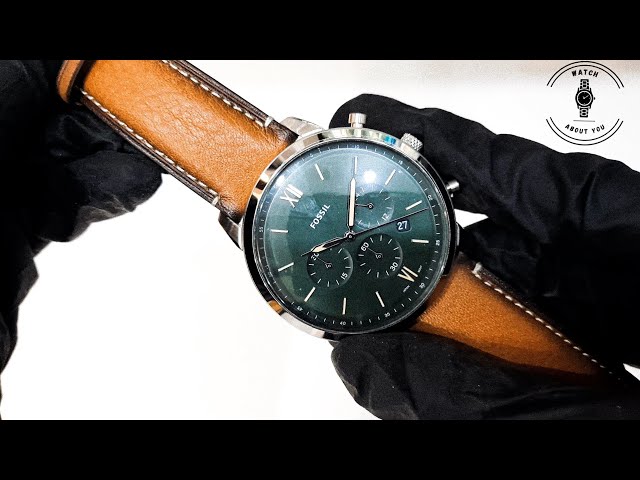 Neutra Chronograph Tan Eco Leather FS5963 Watch | YouTube - Unboxing