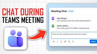 Full How to Chat in Microsoft Teams During Meeting (Full Guide) Guide