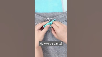 Unlock the Style Secrets: Mastering the Art of Drawstring Ties on Pants!