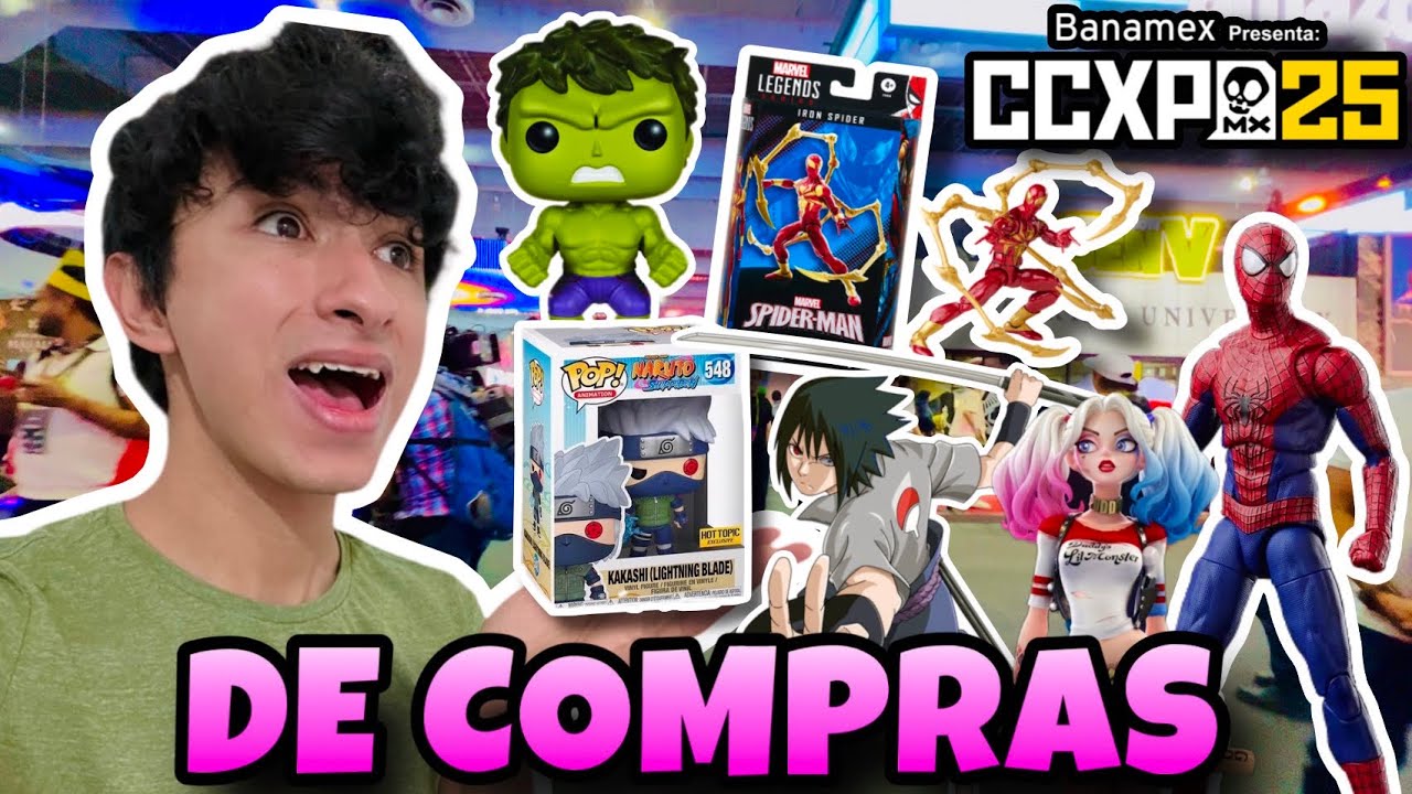 Vamos de compras de juguetes a CCXP México