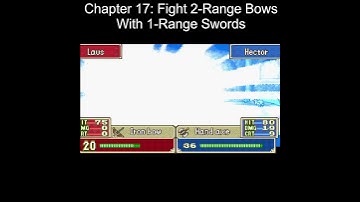 FE7 Lords Only Chapter 17 - Fight 2-Range with 1-Range
