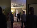 Center And Balance Meditation - Chris Shelton Qigong #shorts