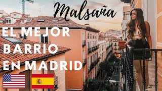 COMO VIVÍ EN EL MEJOR BARRIO EN MADRID | MALASAÑA ESPAÑA