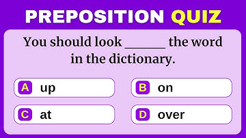 Preposition Quiz - Part 3 | English Grammar Quiz #english #englishgrammar