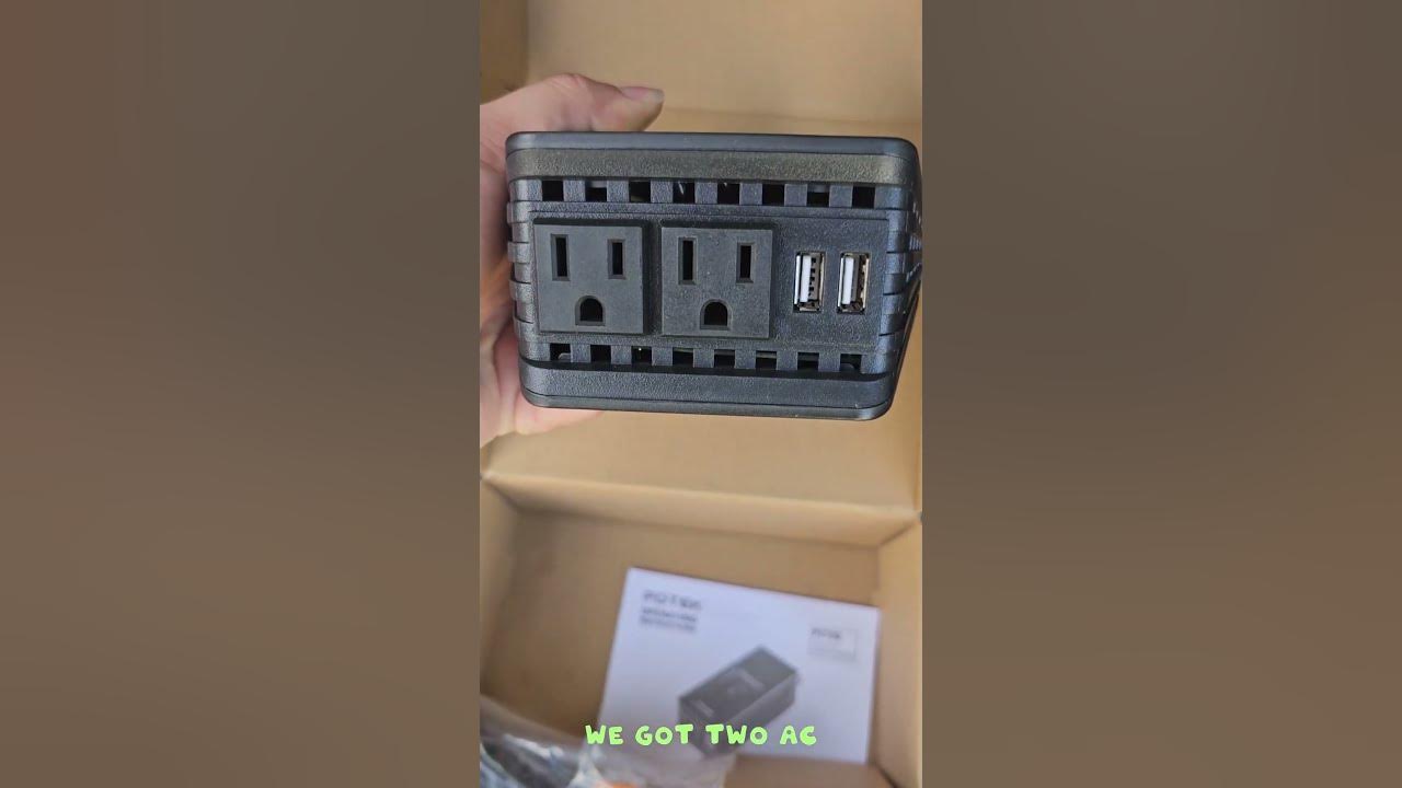 Unboxing the Potek 750W power inverter YouTube