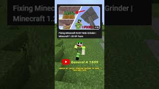 I Fixed This Minecraft Easy Mob Grinder Minecraft 1.20 Xp Farm