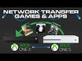 How To Transfer Games from Xbox One To Xbox One X or Series X/Series S - Xbox One Network Transfer