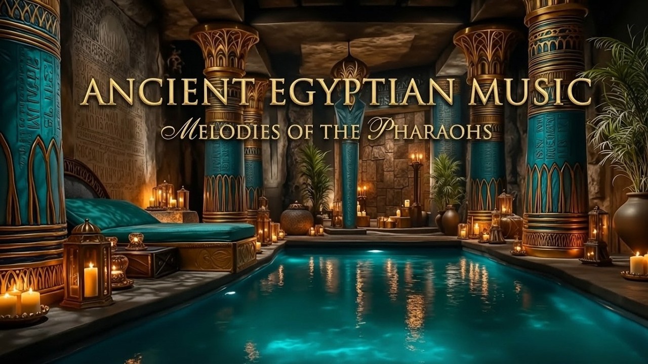 Egyptian Music | Temple Healing Soundscape for Sleep - Ancient Egypt ...