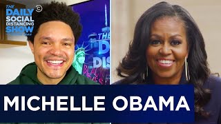 Michelle Obama  “Waffles + Mochi” & Encouraging Healthy Eating | The Daily Social Distancing Show