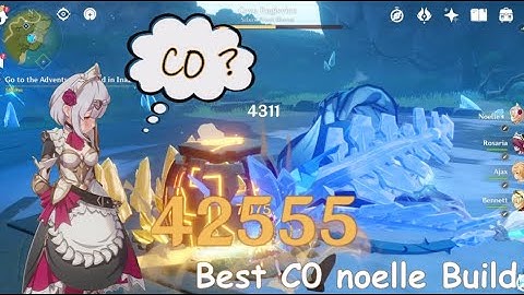 C0 noelle Build for dmg (60k-per hit) | Best C0 build NGL