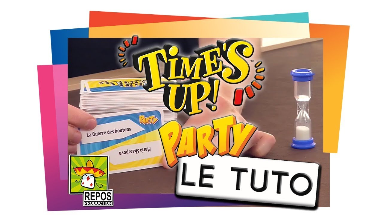 Acheter Time's Up Party Jaune - Repos Production - Jeux de société