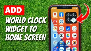 How to Add a World Clock Widget to the iPhone`s Home Screen screenshot 5