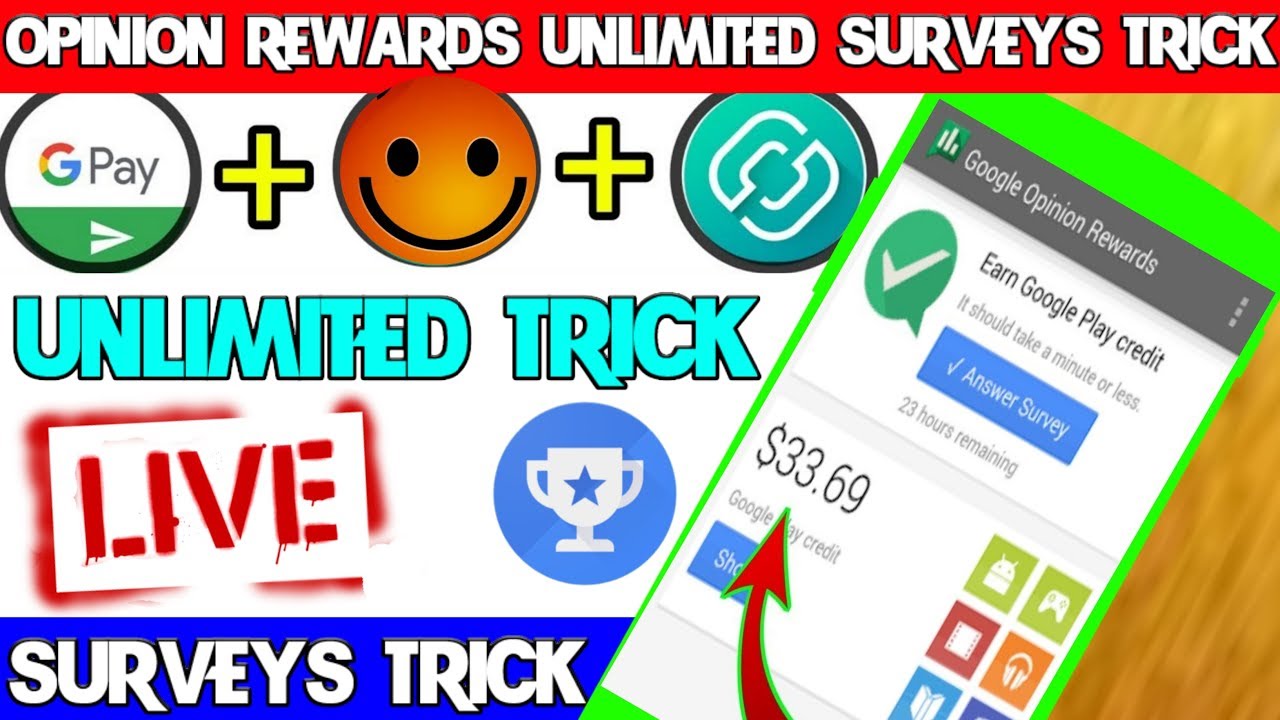 Google pay(tez) trick is back ||how to get more surveys on ...