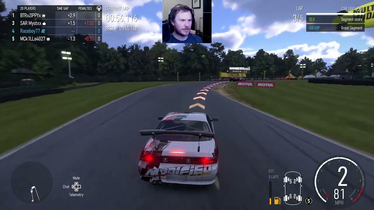 S14 Silvia с огромной мощностью на сложной трассе! Смогу ли я избежать ошибок и победить, стартуя...