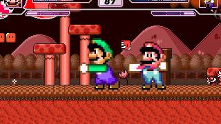Sm Mugen Battle Fighting Mario Vs Fighting Luigi