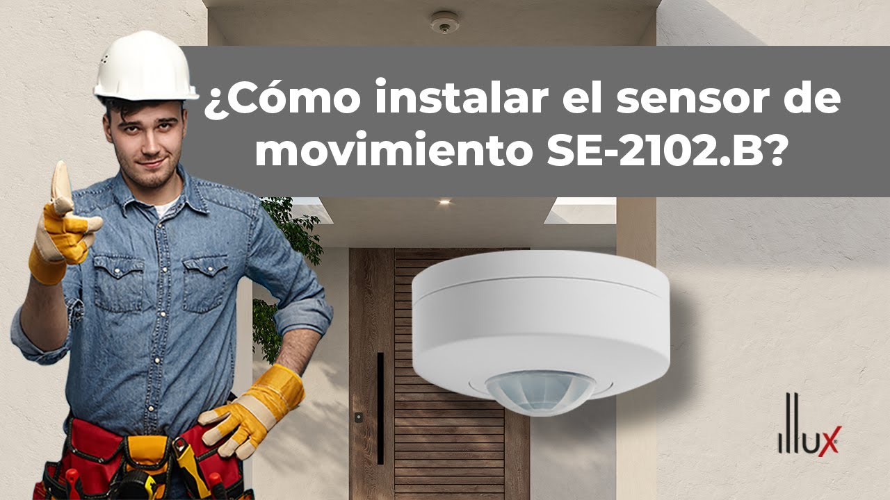 Sensor de movimiento para techo, alcance 10 m, Volteck, Sensores De  Movimiento, 46599