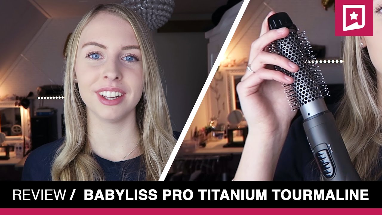 Deter hun poll Babyliss Pro Titanium Tourmaline - HairAndBeautyOnline - YouTube