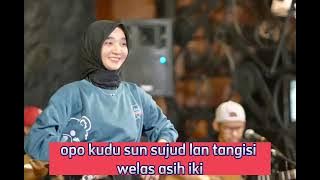 Fida AP - Kesucian Ati LIRIK LAGU