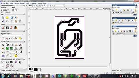 hướng dẫn xuất file mạch in phay CNC, từ Proteus xử lý bằng Artcam