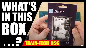 533 - Train-Tech DS6 Working Red/Green (Dual Head) Colour Light Signal for DCC - OO Gauge