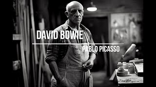David Bowie - Pablo Picasso (lyrics video with AI generated images) screenshot 5