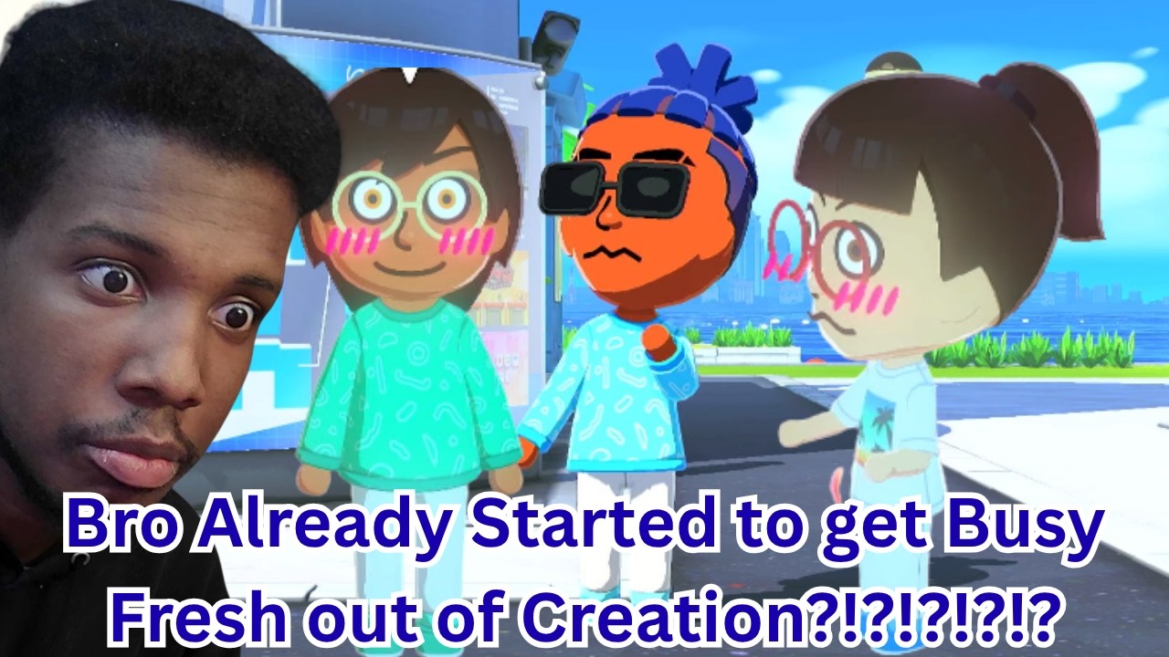 I just created ‪@xsagereignzx‬ Mii and he already started PULLING