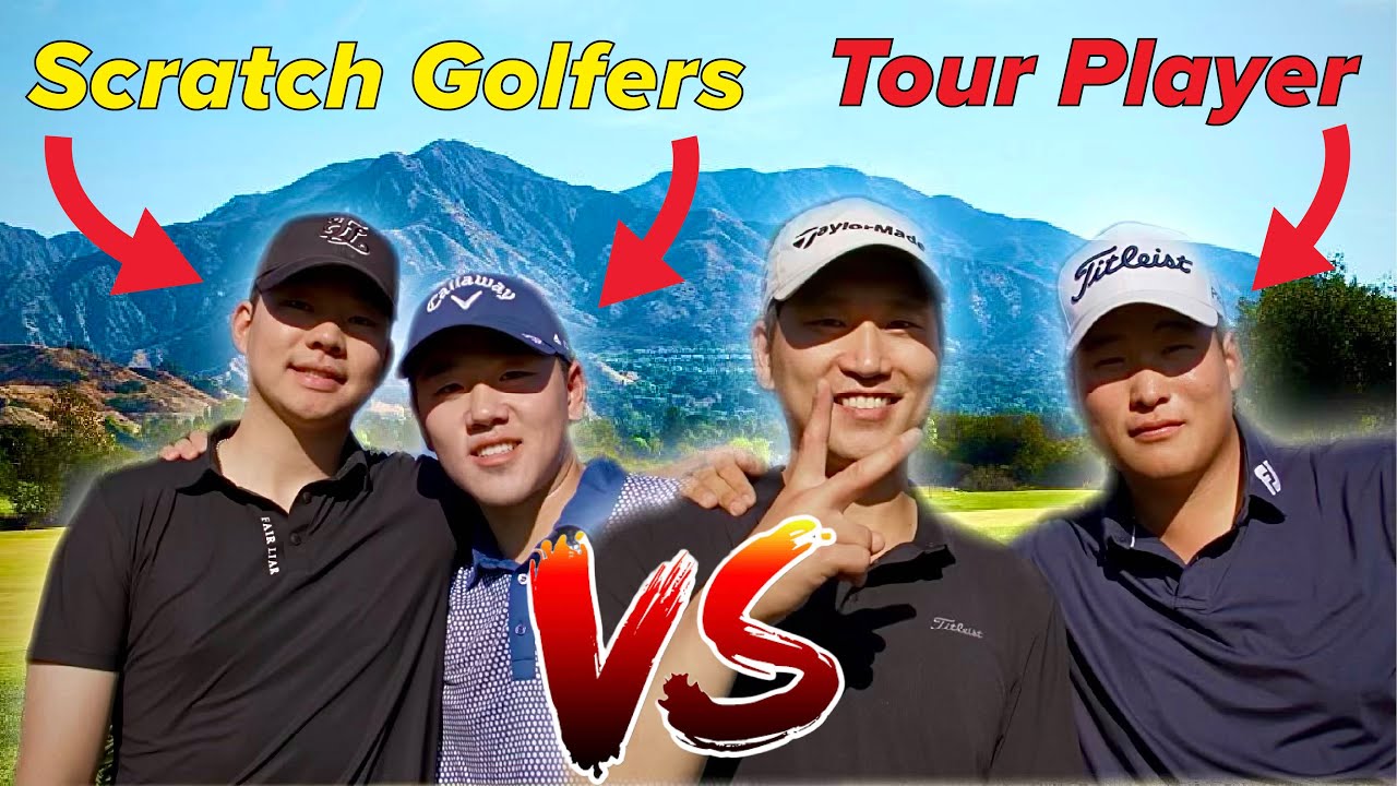 2 Scratch Golfers vs. Tour Player