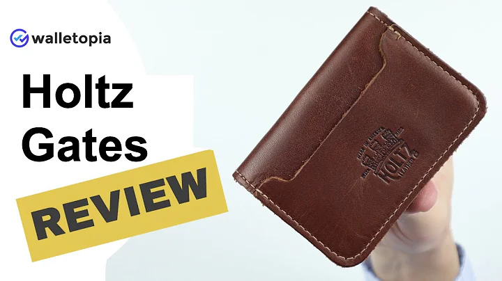 Holtz Leather Gates wallet, comfortable carry, pro...