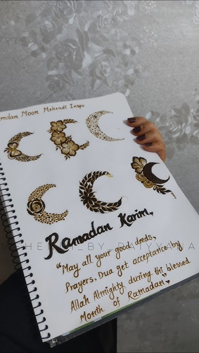 ramadan moon mehndi