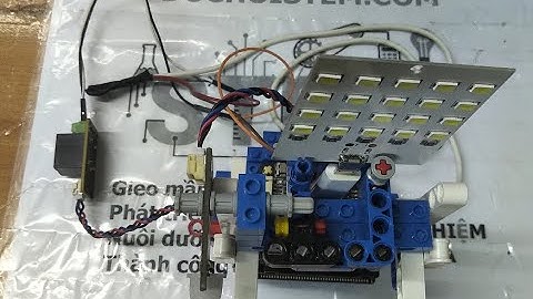 ✨✨✨Mô hình 14 - Đèn cảm ứng thân nhiệt - Bộ Kit Microbit PH2.0 (https://dochoistem.com)