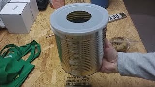 1st Update On Red Wiggler Composting Worms Starter Colony Coffee Can Vermiculture Experiment. Can Red Wigglers Compost Oak Leaves Experiment Results
