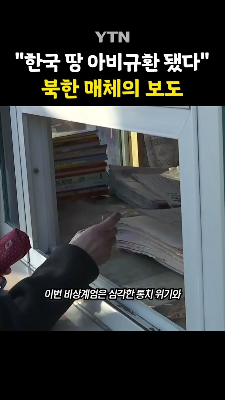 북한 매체에 실린 '계엄 사태' #shorts / YTN
