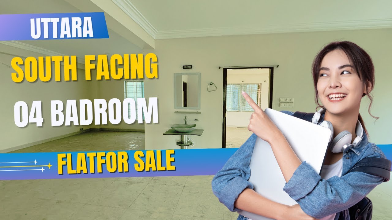 2000 SFT South Facing 4 Bed Apartment for Sale | Single Unit | Ready Flat in Dhaka 019111-81148