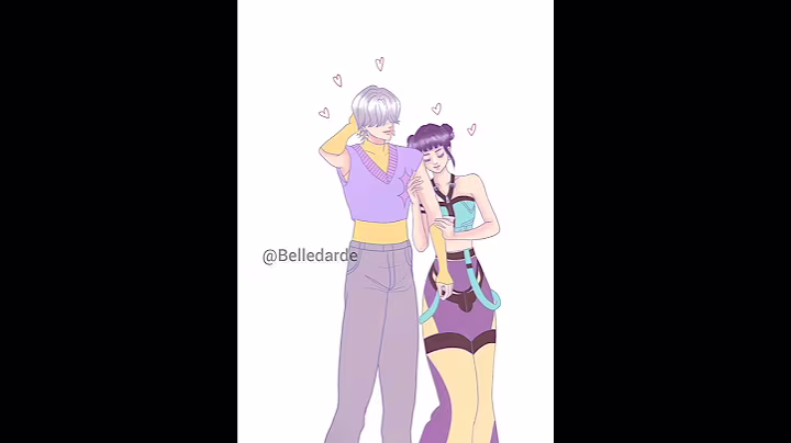 Mystery X Zoey ship! I love this movie #kpopdemonhunters #sajaboys