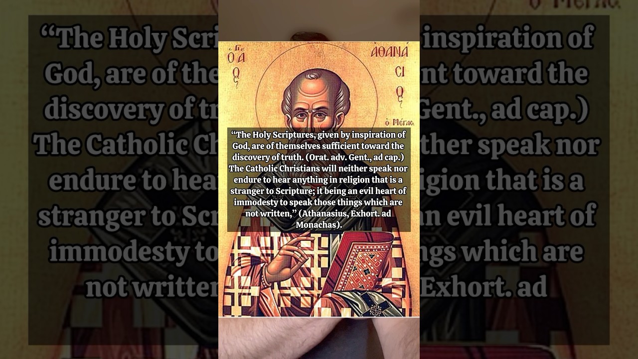 Sola Scriptura is wrong?? 