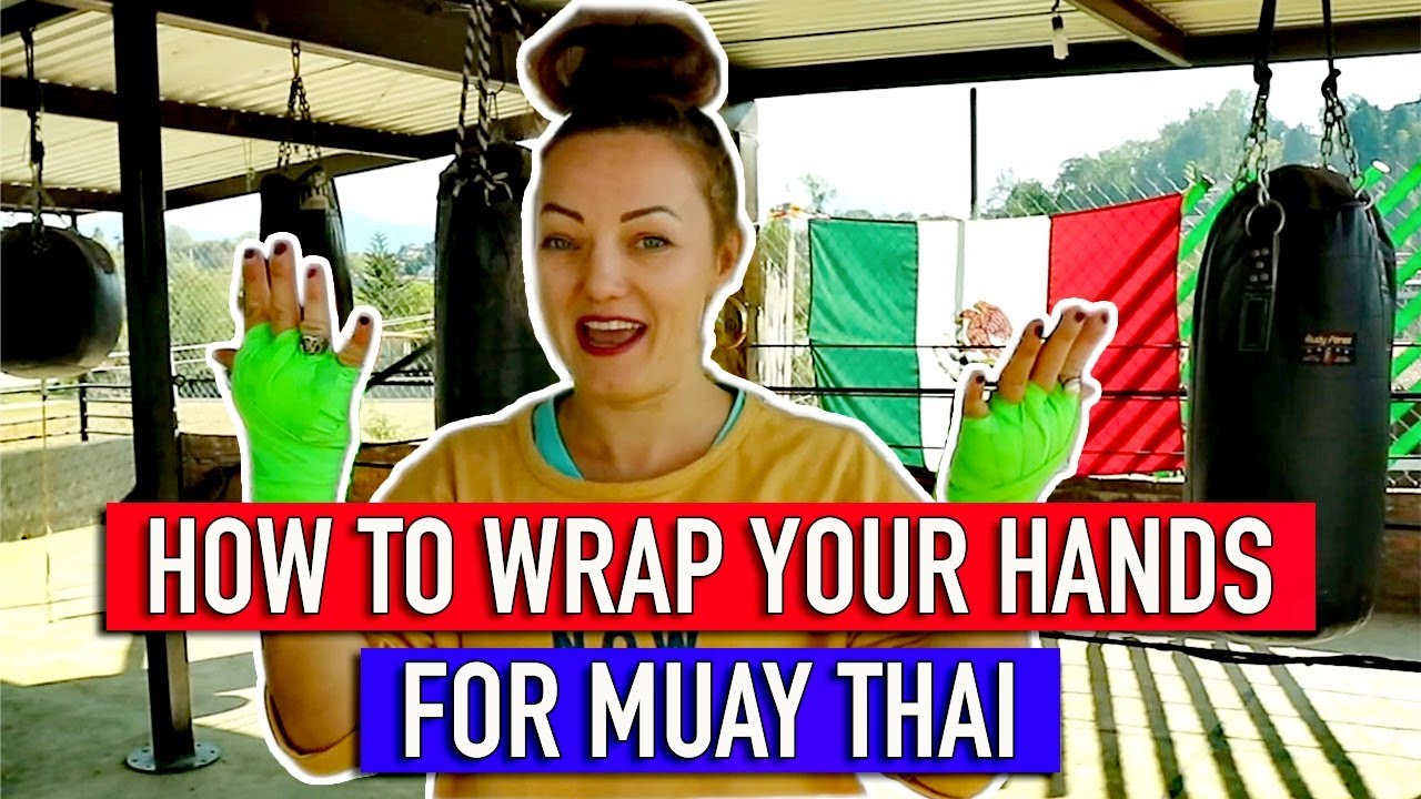 How to wrap hands for Muay Thai YouTube