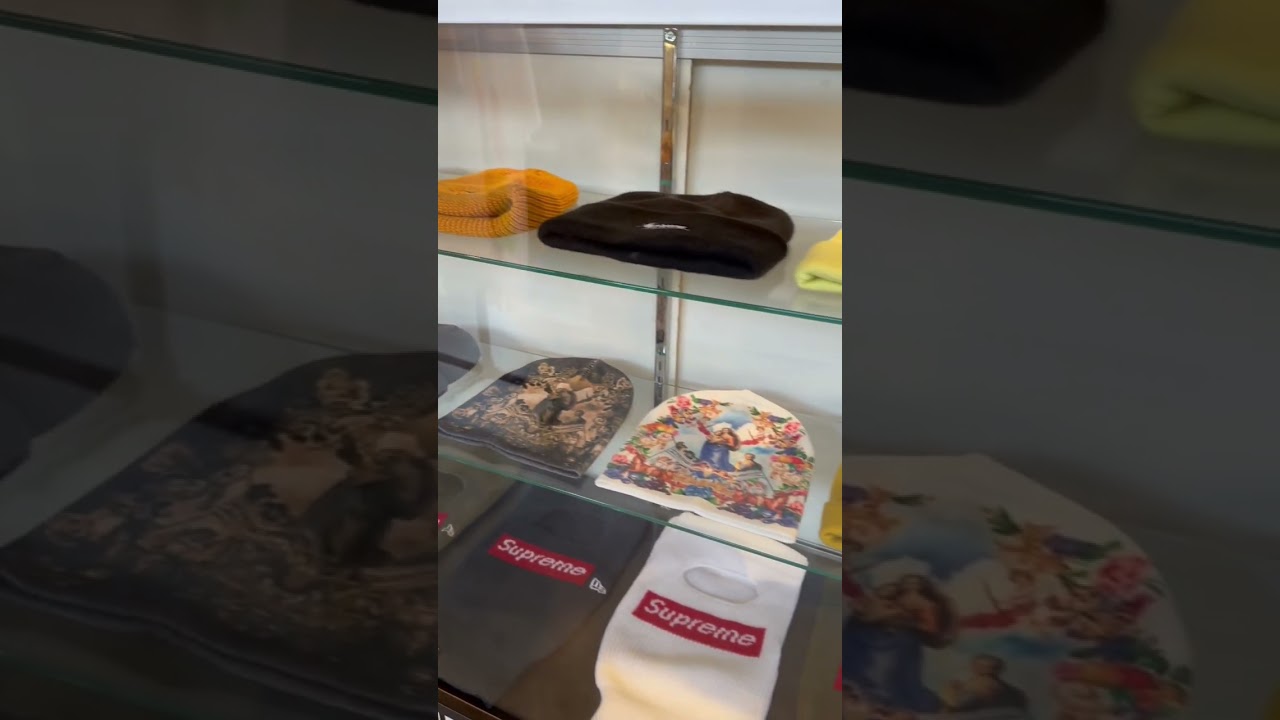 Supreme beanies and ski mask available in store 👍 