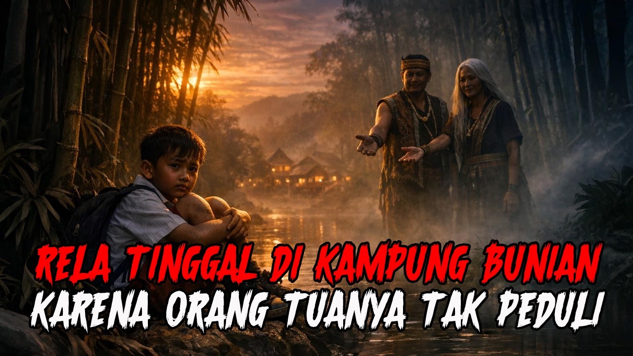 RELA TINGGAL DI KAMPUNG BUNIAN KARENA ORANG TUANYA TAK PEDULI