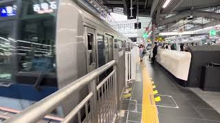 ［全車リニューアル！］JR神戸線207系1000番台普通西明石行き　　大阪発車！