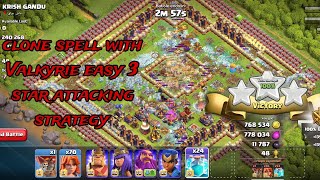 you have clone spell? 3 stars so easy | clash of clans | attacking strategy |#clashofclans #1million