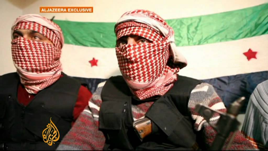 قناة الجزيرة تلتقي بمقاتلي الجيش السوري الحر