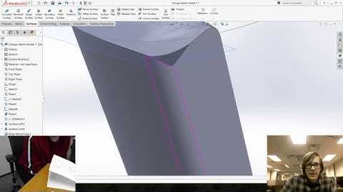 OSU Design 3450.01 - Lesson 03 - Candles - Solidworks Surface Modeling