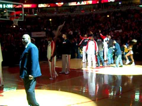 Derrick Rose First Time All Star Intro United Center 