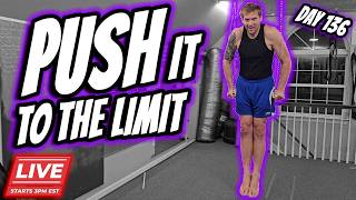 Upper Body Push &amp; Legs - Exercise Everyday [Day 136]