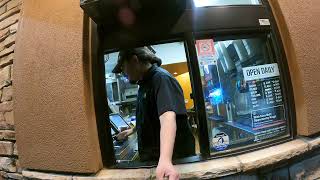 Taco Bell Drive Thru, Bean Burrito, Spicy Potato Soft Taco, Pepsi, Maricopa, Arizona 25 Apr 2025 NGH