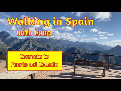 Walking in Spain - Cómpeta to Puerta del Collado - Málaga province