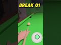 BREAKING SNOOKER IF I KEEP GOING ON IT ...