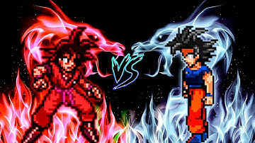 Goku DB OP (Zeed) VS Son Goku US UI V3.5 OP in Jump Force Mugen🔥