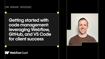 Getting started with code management: leveraging Webflow, GitHub, and VS Code for client success